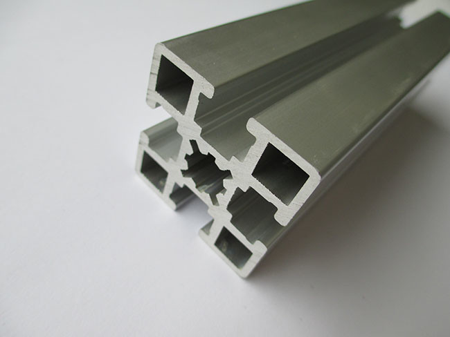40 * 40 Extruded Aluminum T Slot , Aluminum T Slot Bar European Standard