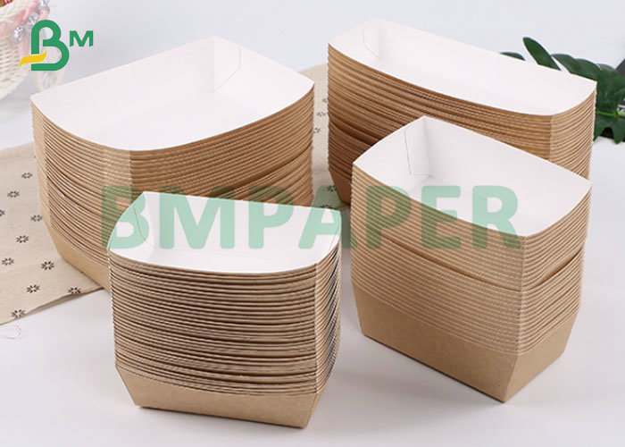 90cm Roll 250g 300g White Coated Brown Kraft Board For Food Packaging Box 