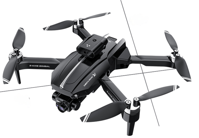 Customizable 6 Channels W21 Camera Drone with One-Touch Video Recording and Auto Leveling
