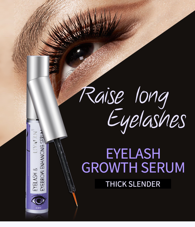 Waterproof Vegan 8ml Eyebrow And Eyelash Growth Serum Long Lasting