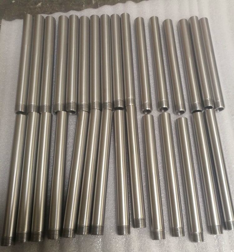 Molybdenum Machined Parts Support Rod 12.0" Effusion Cell For Vacuum Furnace