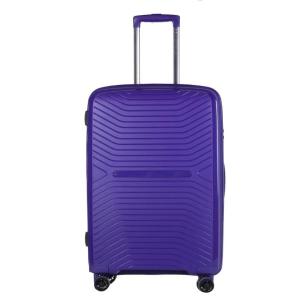 China Soft Handles PP Mute 4 Wheel 210D Fashion Travel Luggage wholesale