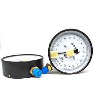 Mechanical Pressure Gauge Bottom Connection Field Display Linear Pointer