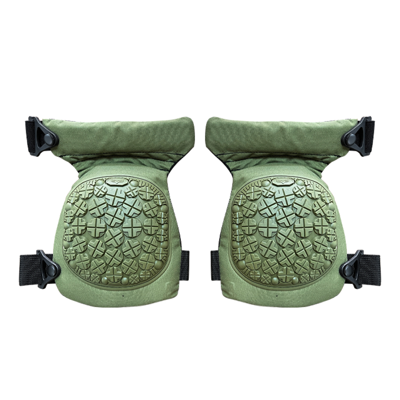 Green Tactical Outdoor Activies Elbow Knee Pads for Protection in Tactical Activities