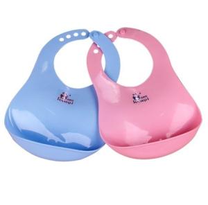 China Easy washable crumb food catcher Silicone Bibs,Wholesale Blank Baby Bib wholesale