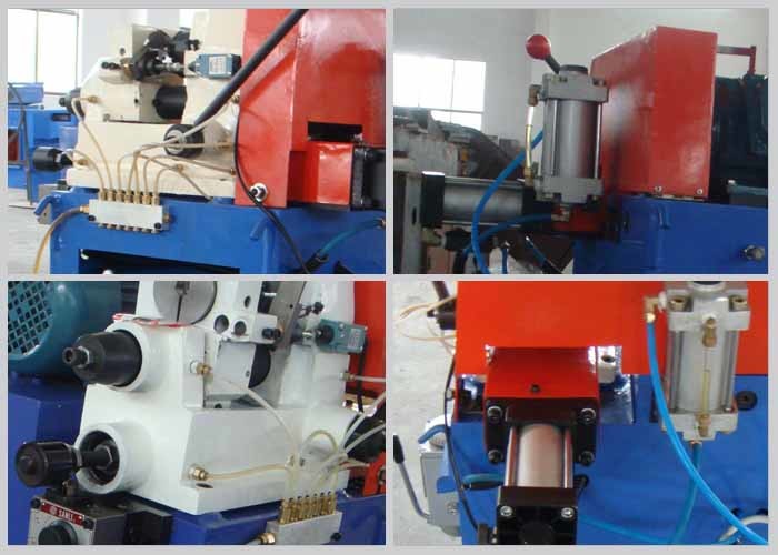 220v / 380v Automatic Chamfering Machine , Single Head Tube Chamfering Machine