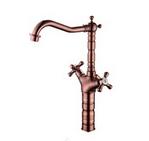China Dual handle Rose Gold faucet of Rose gold mixer and Rose gold mixer wholesale