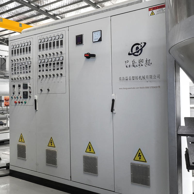 10000 KG HDPE Geocell Extruder Production Line for PE Granules Geocell Making Machine