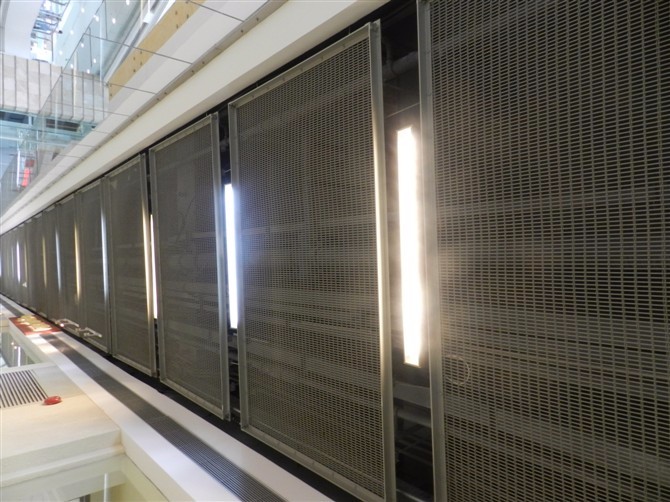 Frame Design Service Supply Architectural Metal Mesh Screen With Antique Copper