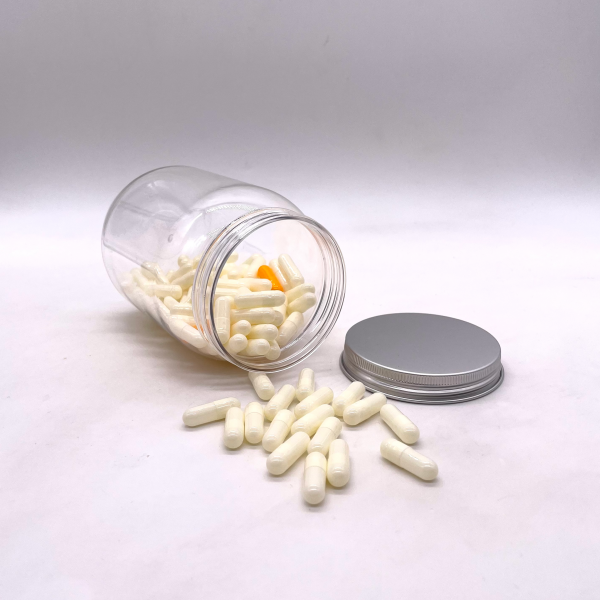 Customizable 500ml PET Nuts Kernels Candy Bottle with Aluminum Lid