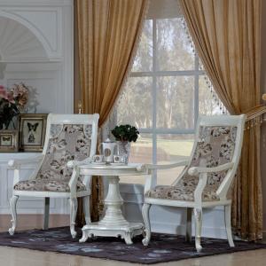 China Classic Oakwood Carved Hotel Lobby Armchair Home Relaxing Chair wholesale