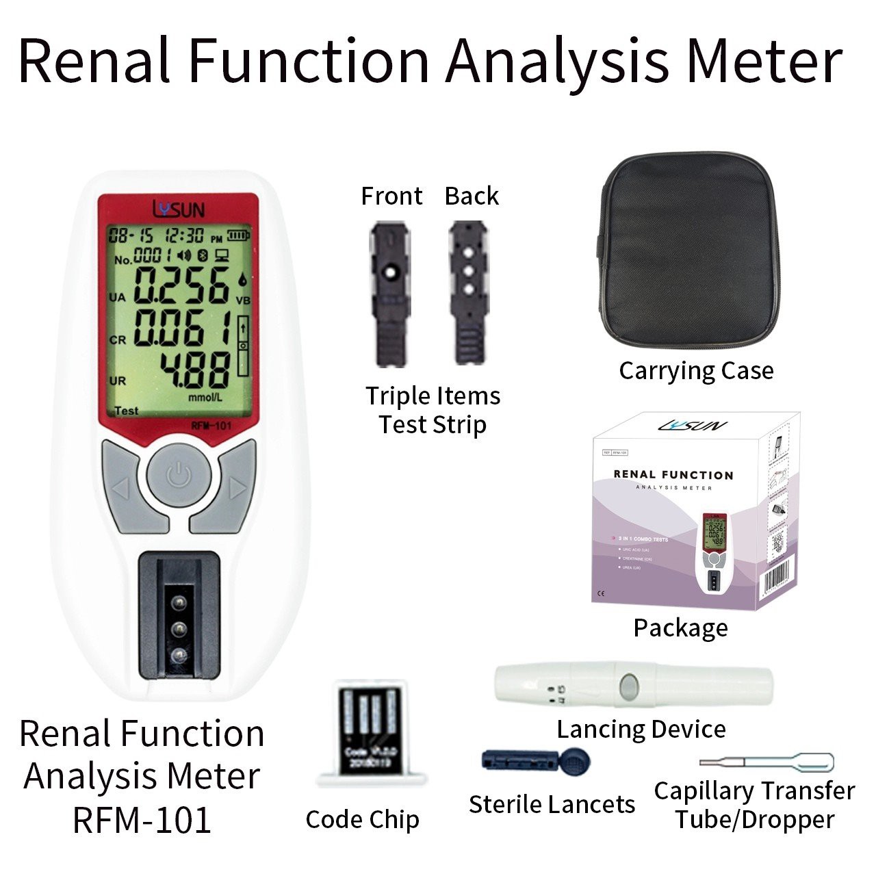 Hot Sale Automatic Chemistry Analyzer Portable CE Biochemistry Analyzer For Liver Renal Function Test Medical Analytical Device