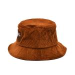 Corduroy Bucket hat solid color versatile fashion outdoor leisure Bucket hat