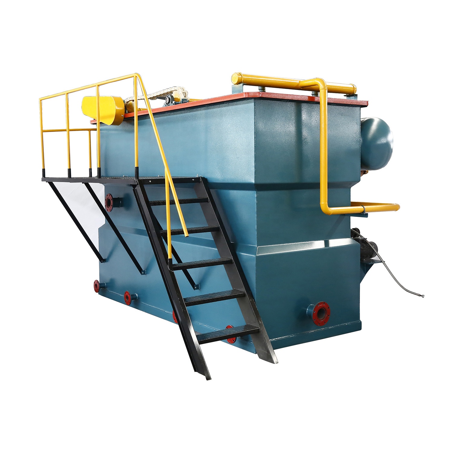 5mm Thick Dissolved Air Flotation Machine for Petrochemical Wastewater Treatment in Kenya