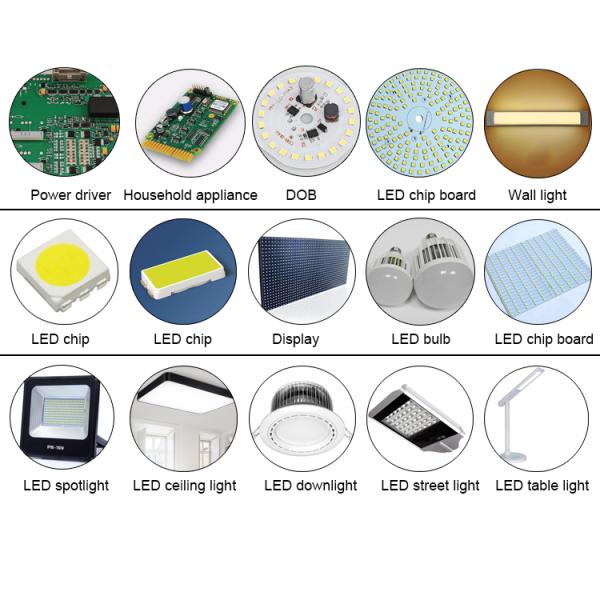 RT-4 LED Four Module SMT Mounting Machine 16KW PCB Smt Assembly