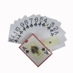Customized Top Quality Plastic Card Game Water Proof Casino Poker Cards Durable
