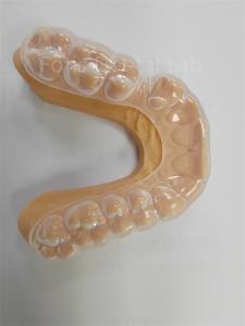 China Hygienic Hard Soft Night Guard Protection Against Bruxism Odorsless wholesale