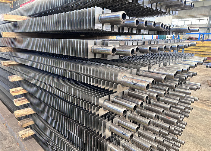 Customized Welded Studded Boiler Tubes Spiral Fin Pipe High Frequency