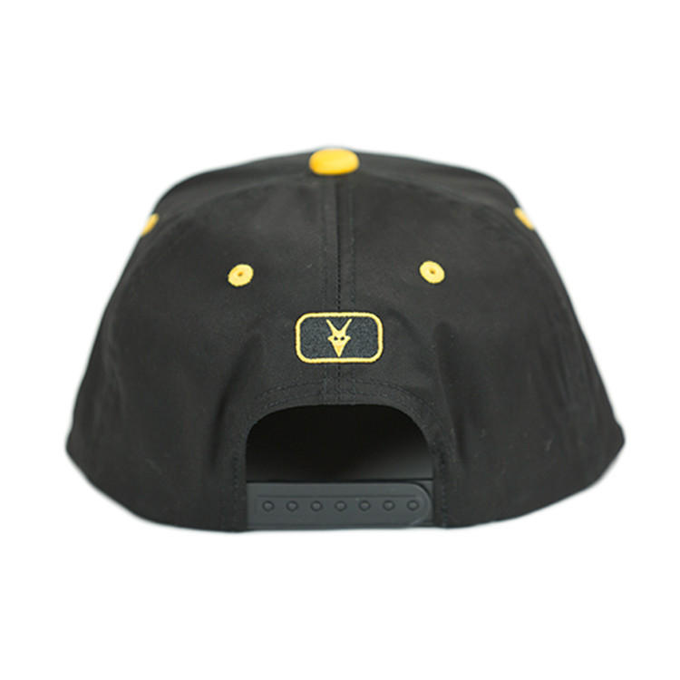 Mix Color 6 Panel Flat Bill Plastic Bucket Snapback Hats Custom Embroidery Logo