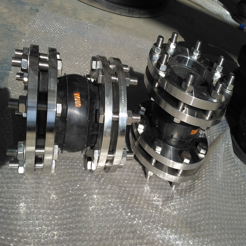 Stainless Steel Counter Flange Epdm Rubber Expansion Joint for Corrosive Environments