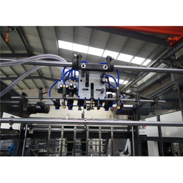 Full Auto Flute Laminating Machine Sheet To Sheet 6.8T Weight One year Warranty