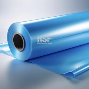 China RoHS Blue Polyethylene Terephthalate Fluorosilicone Coated Release Film wholesale