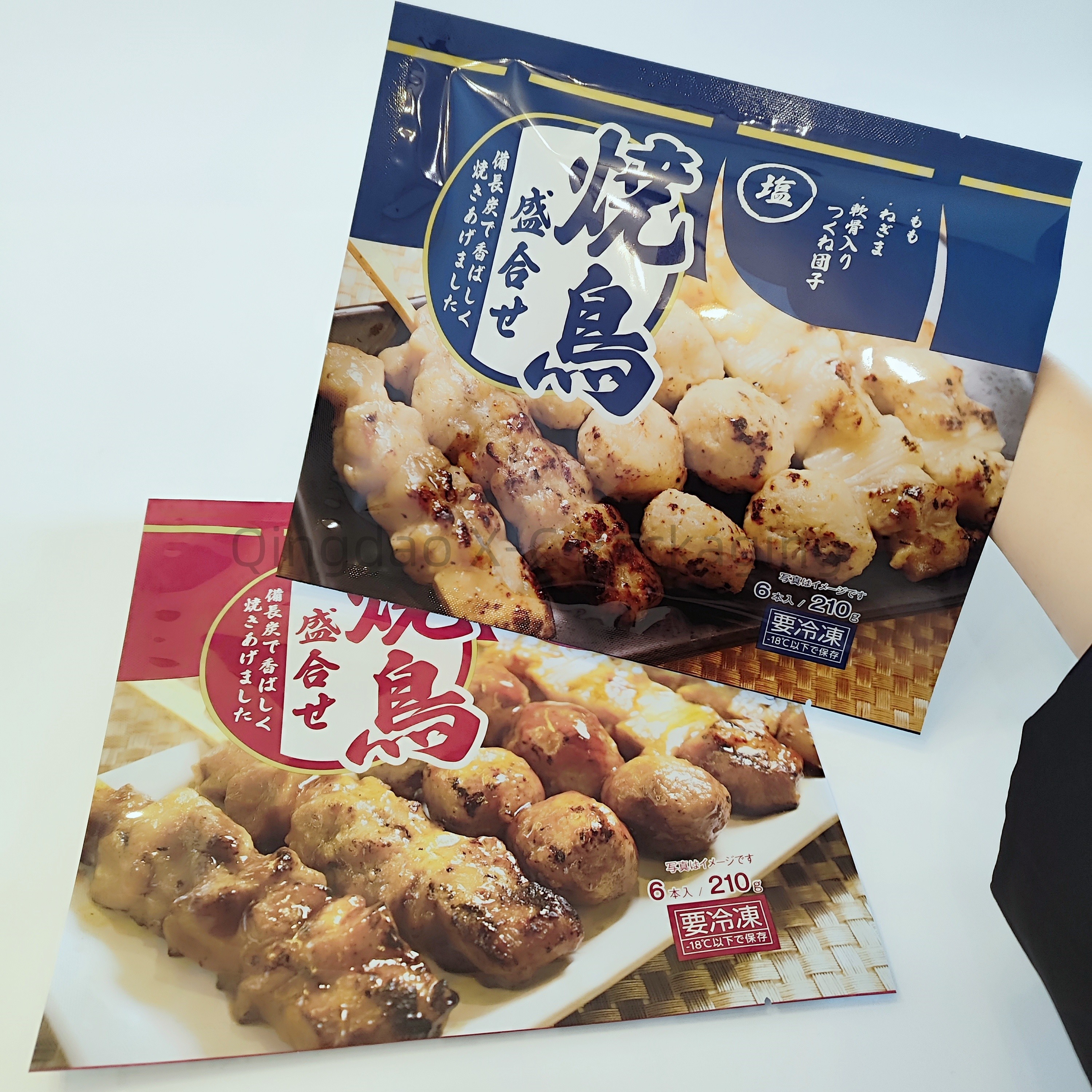Recyclable 3 Side Seal Packaging Bags Heat Seal Snack Pouch Packaging Moisture Proof
