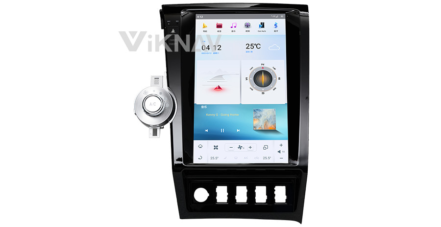 For 2007-2018 Toyota Tundra and Sequoia 13.6 Inch Car radio Navigation GPS Multimedia DVD Player Wireless Carplay 4G BT
