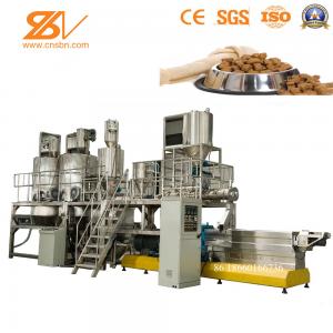 China Industrial Food Processing Equipment , Dog Food Maker Machine Field Installation wholesale
