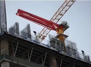 China Flexible Spider Concrete Placement Boom Pouring Machine For Engineering wholesale