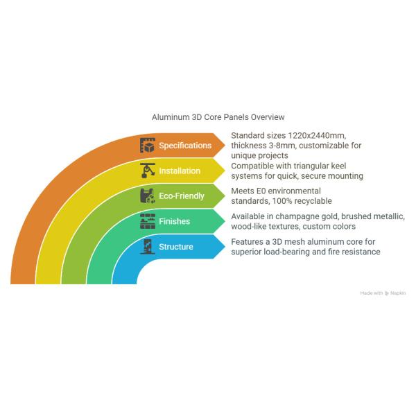 Easy To Clean 3D Aluminum Panel For Exterior Aesthetic Appeal Elevating Modern Construction Projects