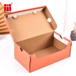 Spot UV E Flute Corrugated Box , Folding Footwear Packaging Box ALLICO