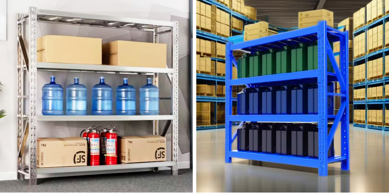 Medium Duty Rack  Carton Box Storage rack Long Span Rack Warehouse Storage Racking