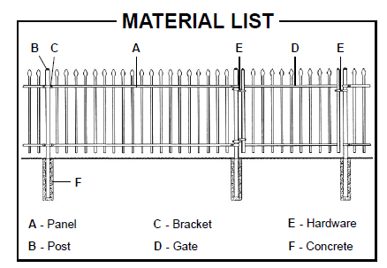 Galvanized Steel Picket Fence/Tubular Fence(Factory)