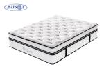 White Velvet Dual Layers Hotel Pocket Spring Mattress