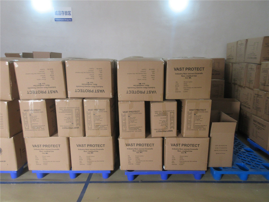 Cat 3 Type 5/6 Waterproof Breathable Disposable Microporous White Overall