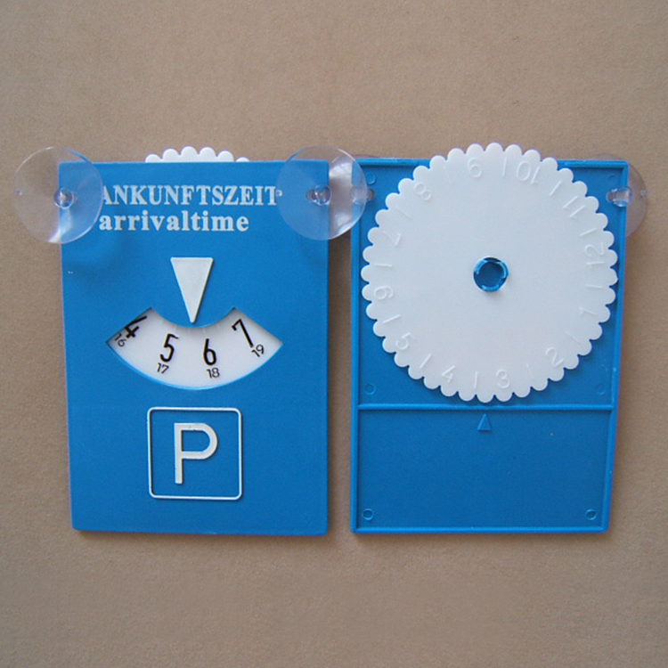 Safe Belt Knife Parking Disc for Outside Appurtenances Plastic Parking Timer