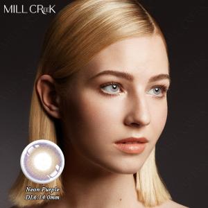 China OEM Natural Neon Purple Color 14.2 Mm Contact Lenses wholesale