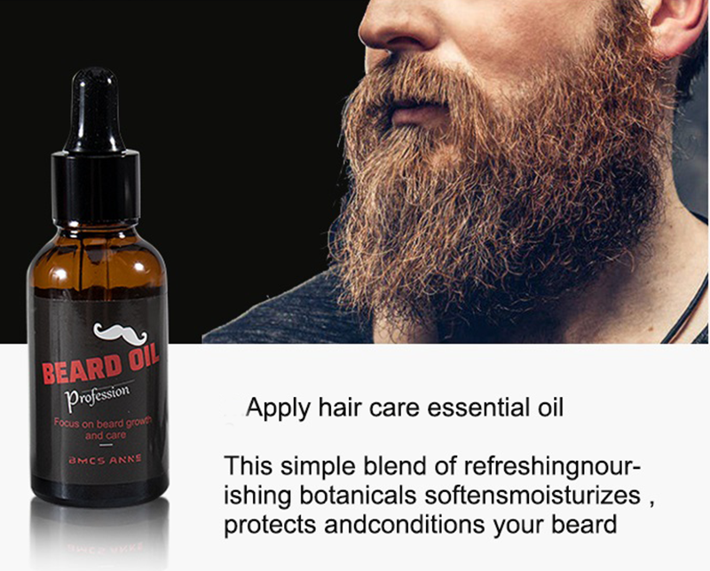 Organic Beard Hair Growth Serum 30ml Facial Hair Growth Serum