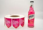 Self Adhesive Logo Wine Bottle Label Waterproof PVC Vinyl Die Cut Sticker Label