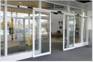 China Unique Aluminum Track Automatic Sliding Door , hospital auto sliding glass door wholesale