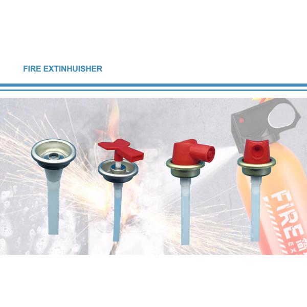 Fire Extinguisher Aerosol Valve for Consistent Flow and Fast Response