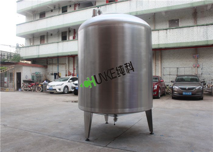 10000L/10T SS304 SS316L Juice Beer Milk Storage Tank RO Raw Water Tank
