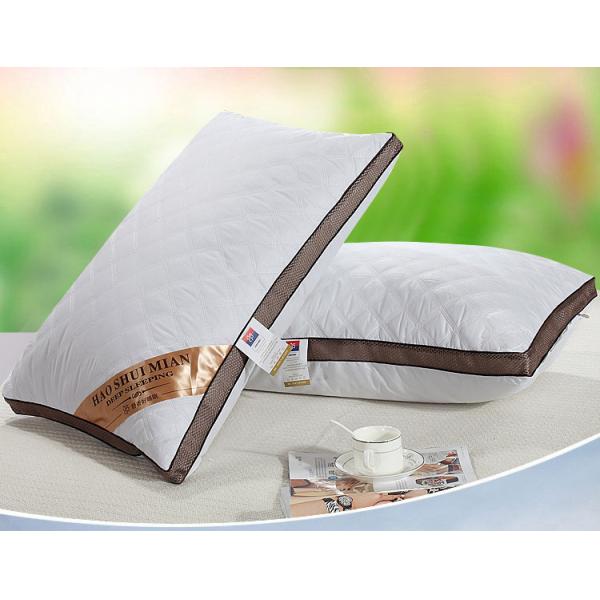 Pure Cotton High Elastic Washable Pillow Sustainable Function for Hotel Bedding Set