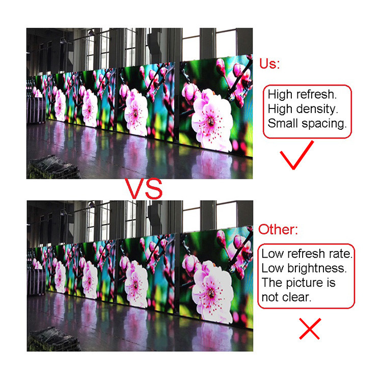 192*192mm P3 Full Color Advertising Indoor LED Display