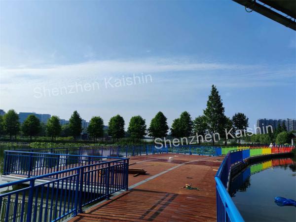Quality Marine Aluminum Floating Docks Decking Boat Floating Pontoon Float Pontoon for sale