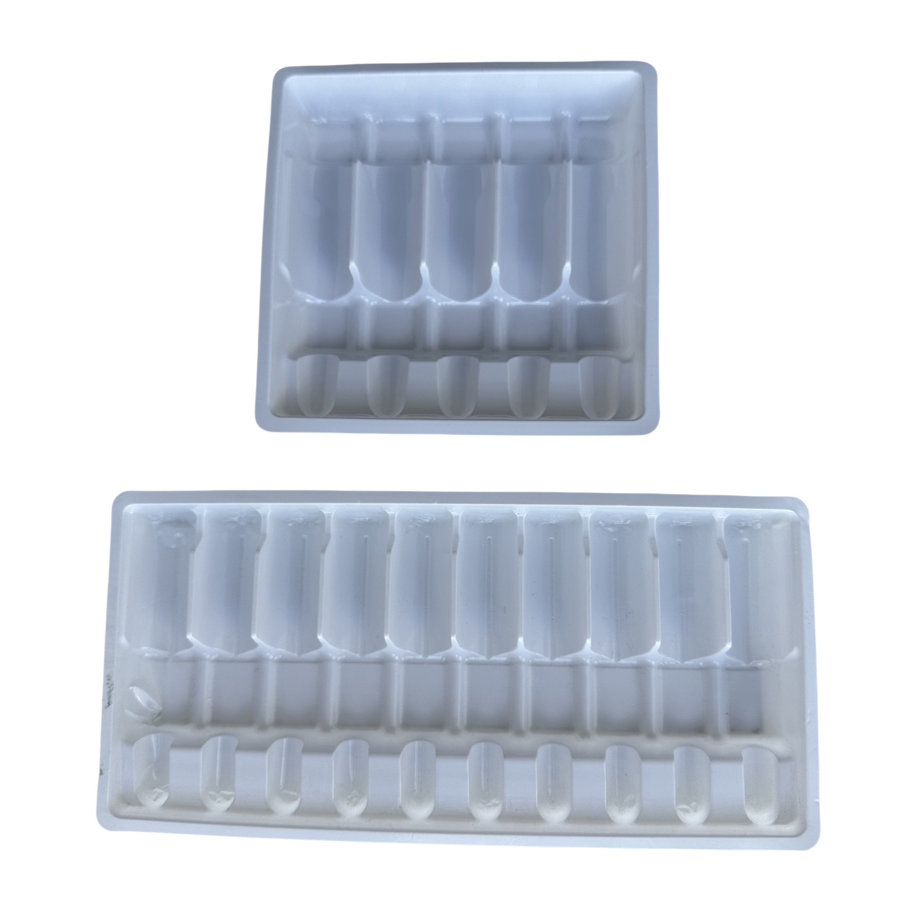 1ml 2ml 5ml 10ml PET Ampoule Tray Water Injection Ampoule Packaging Tray Customization