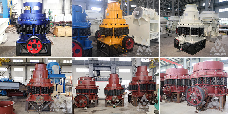 Jiaozuo zhongxin spring stone cone crusher in factory stone crashing machine