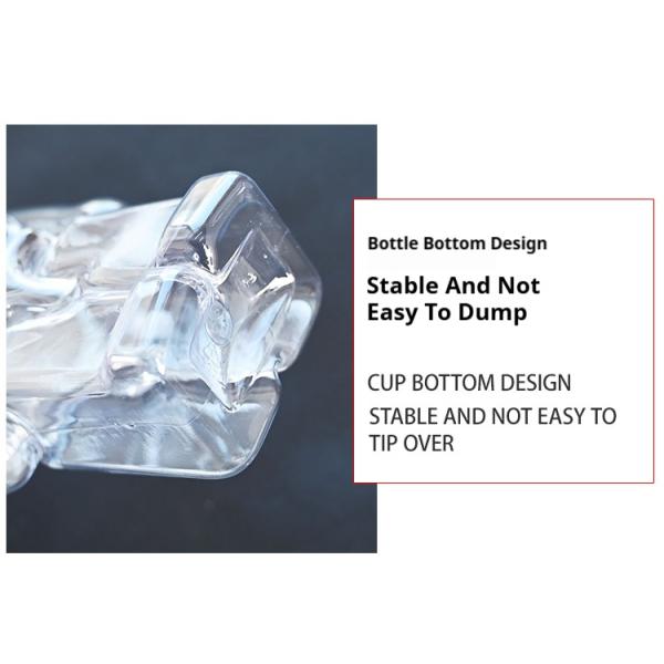 Customize Bear Shape Container New 400ml 500ml 700ml PET Plastic Bottles for Beverage