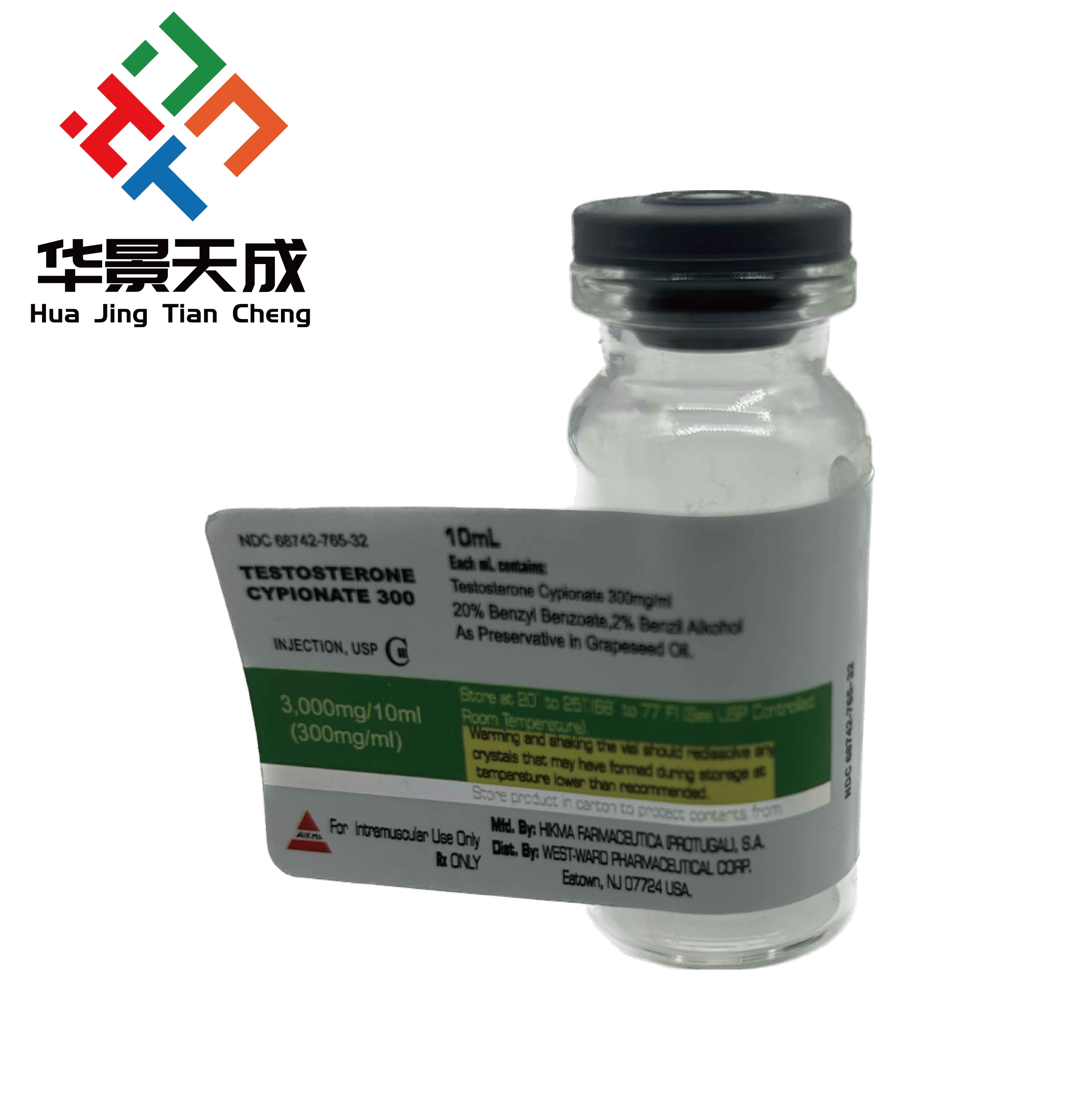 10ml Vial Standard Size Label Sticker Test Prop